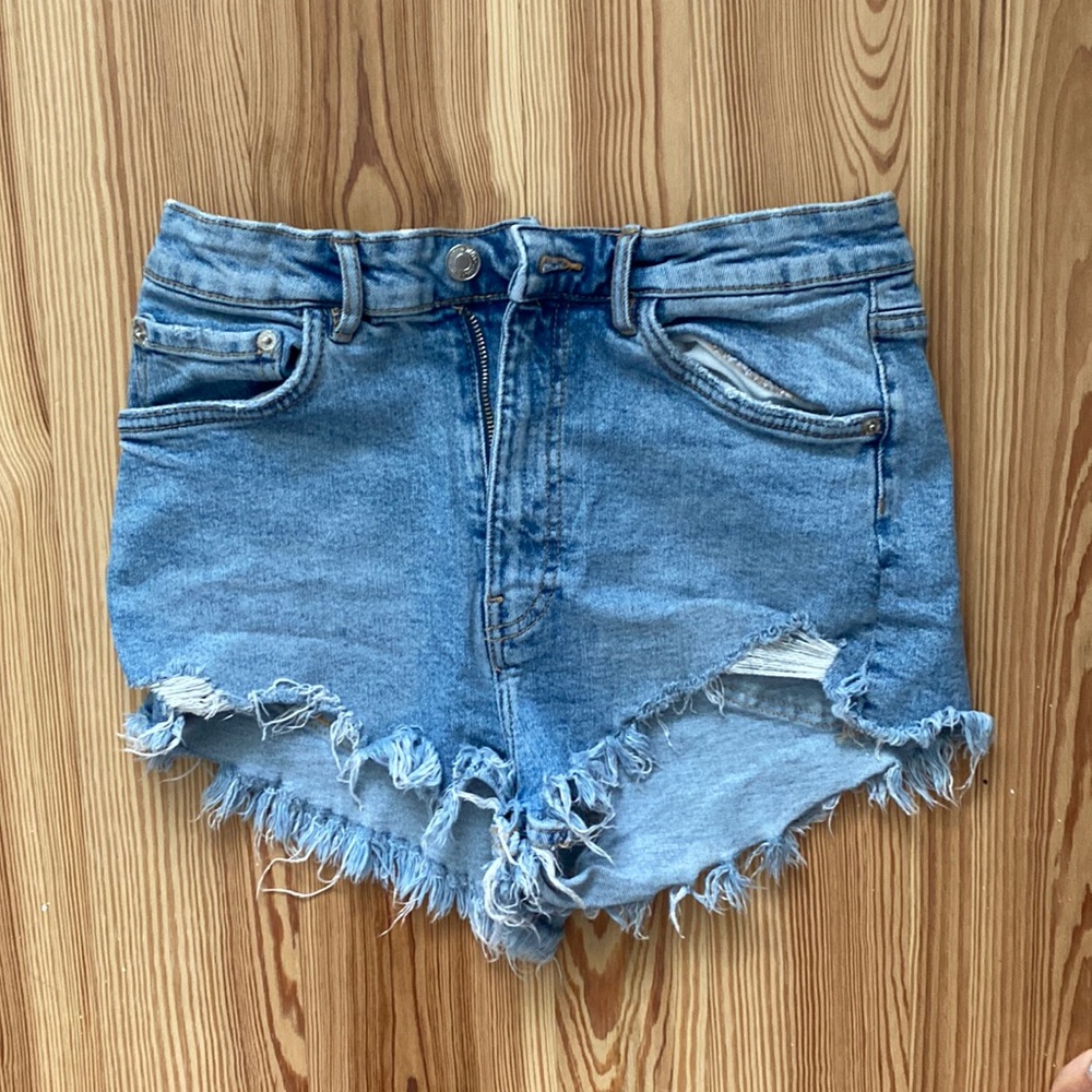 Zara jean shorts